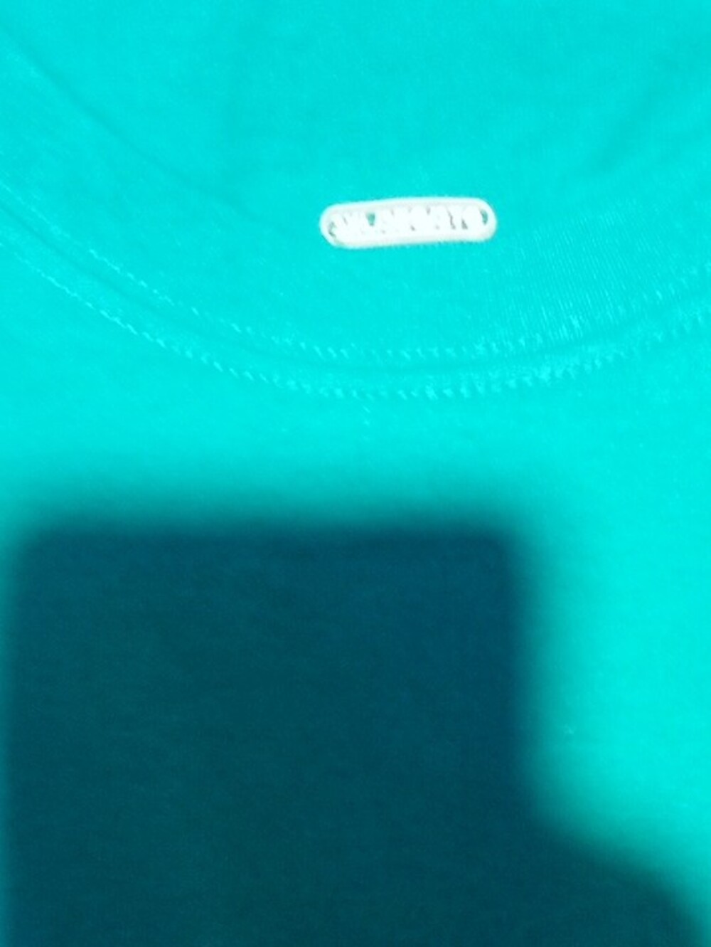 Men's Short-Sleeve Crewneck T-Shirt in Teal - Unbranded - Picture 2 of 3